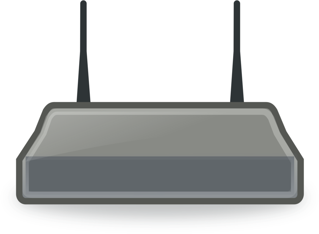 Wireless Router Illustration PNG