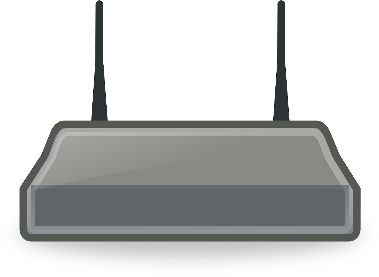 Wireless Router Illustration PNG