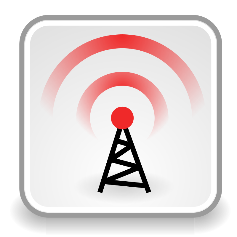 Wireless Signal Transmission Icon PNG