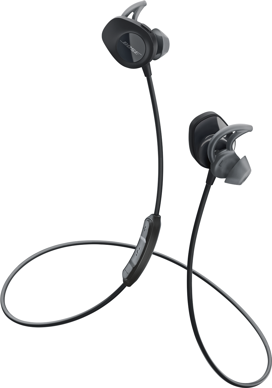 Wireless Sport Earbuds Isolated PNG