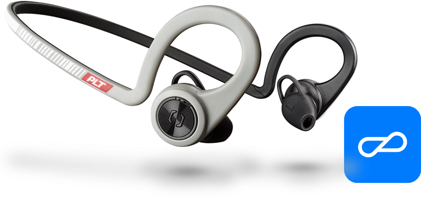 Wireless Sports Headphones Product Showcase PNG