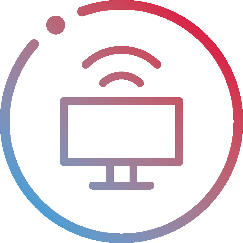 Wireless T V Icon PNG
