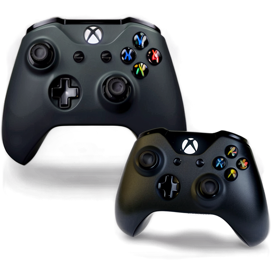 Wireless Xbox Controller Black Png 22 PNG