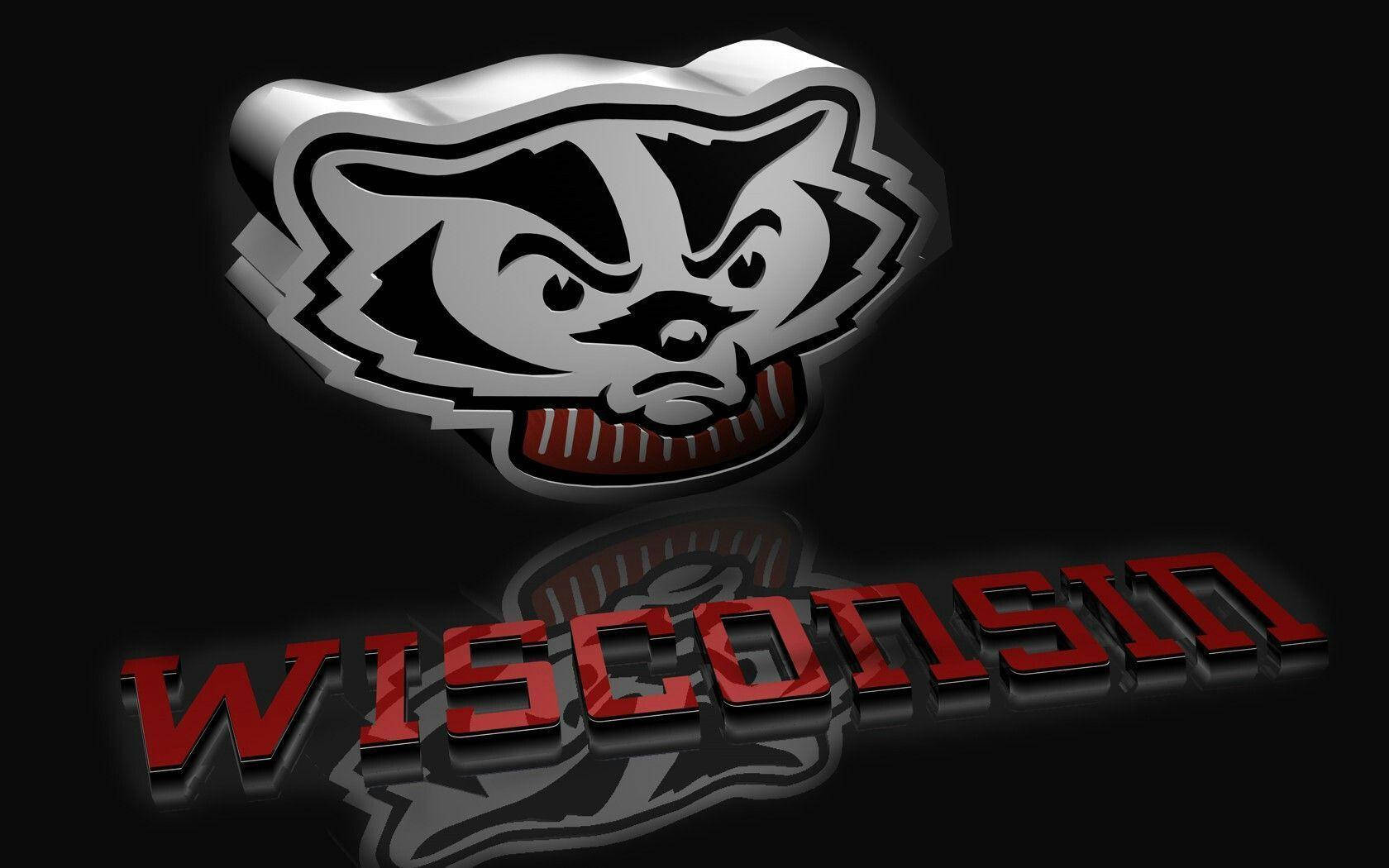 Wisconsinbadgers Logotyp. Wallpaper