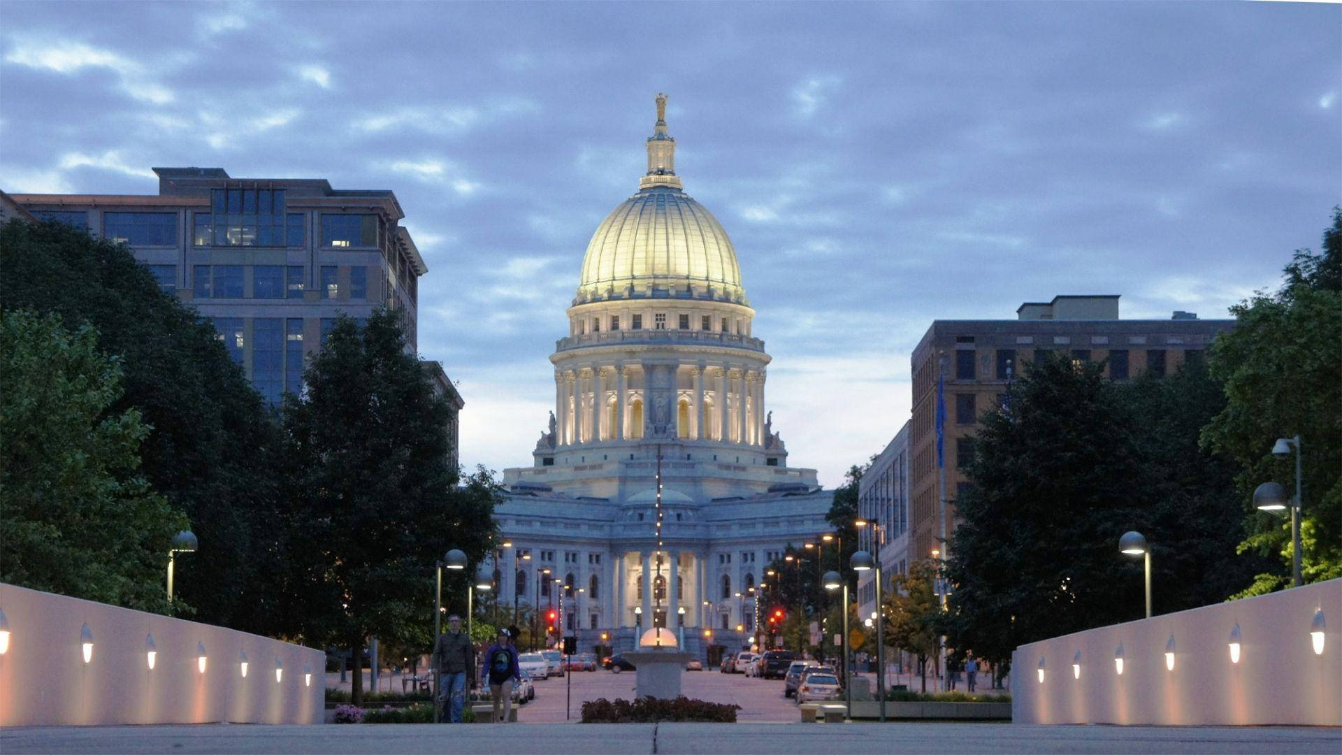 Vær Wisconsin Capitol Building motiv: 