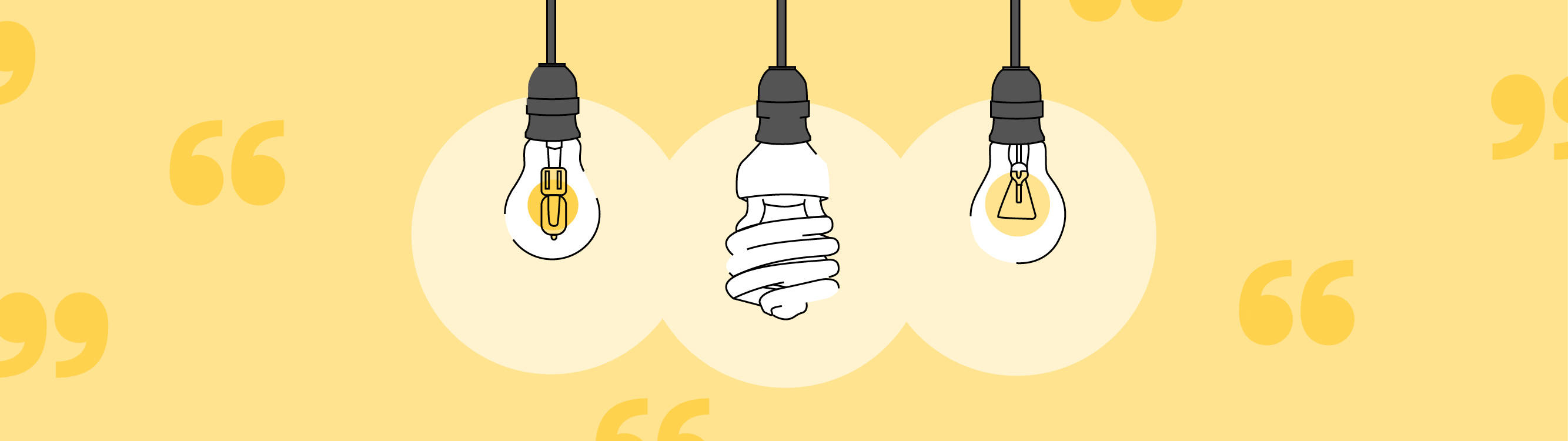 Igniting Wisdom - A Light Bulb Illustration Wallpaper