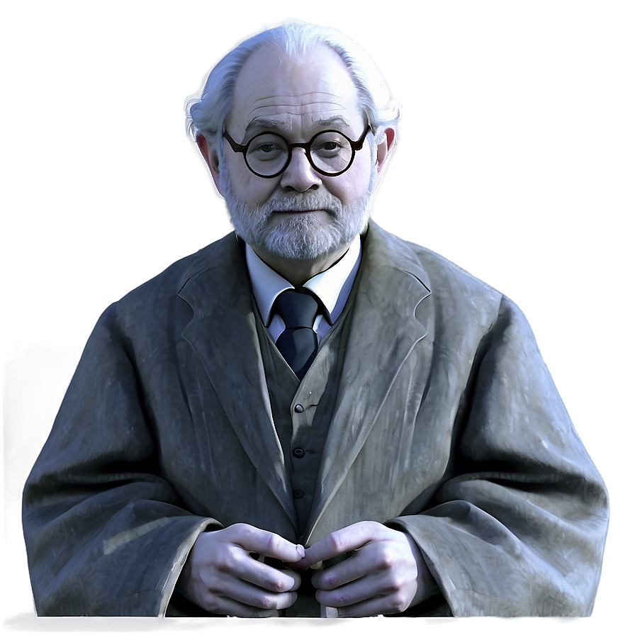Wise Professor Character Design Png 06252024 PNG