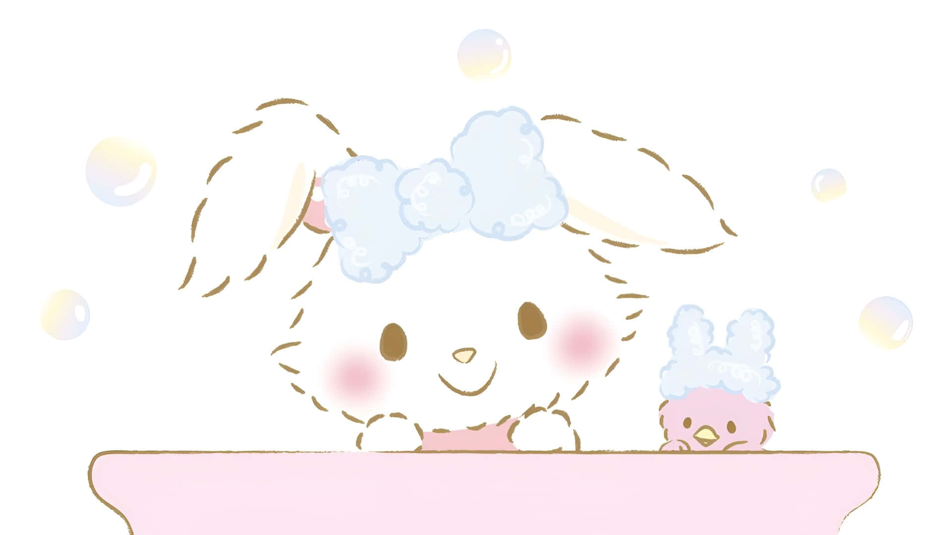 Wish Me Mell Bath Time Wallpaper