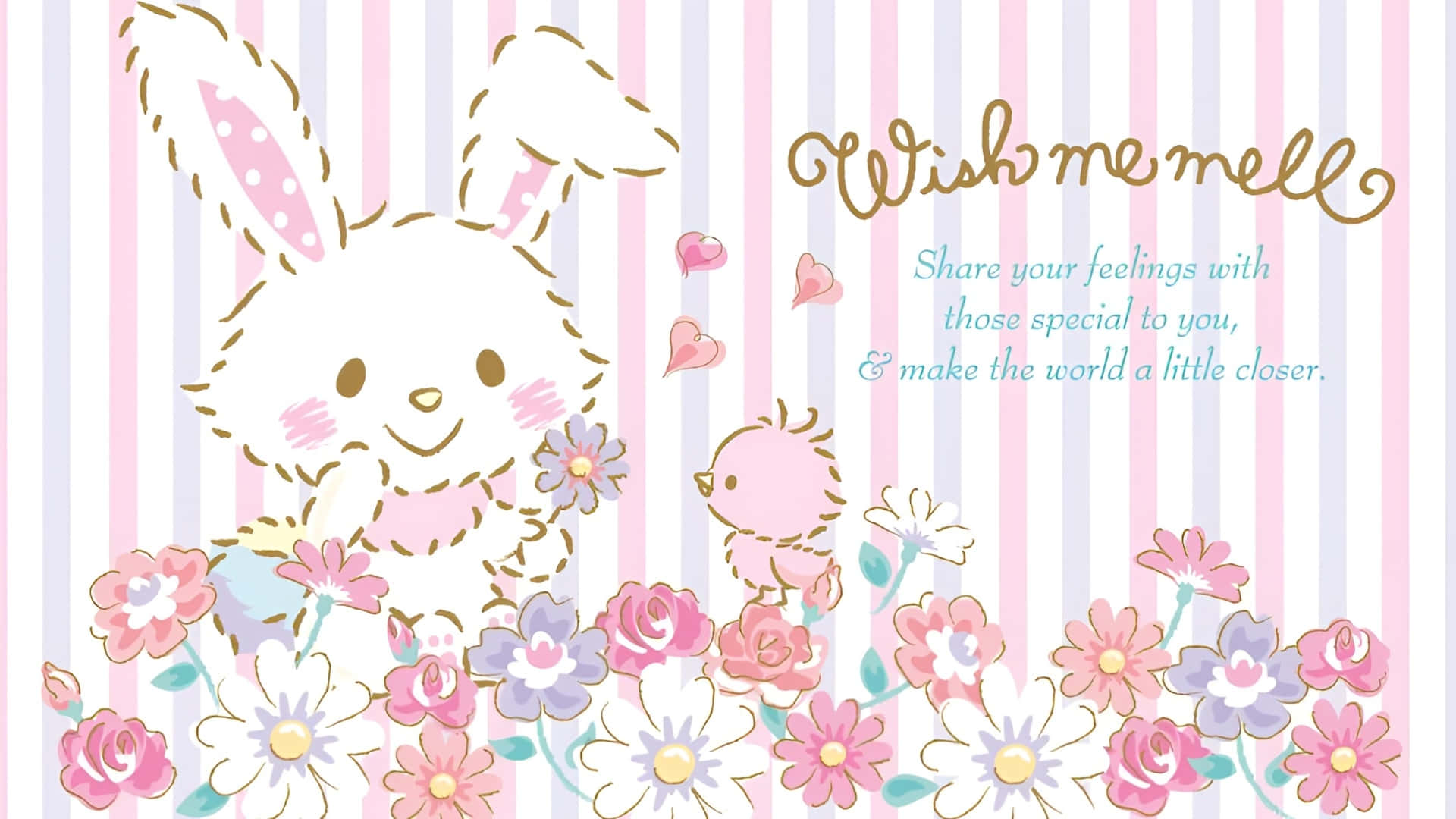 Wish Me Mell Cute Bunny Wallpaper