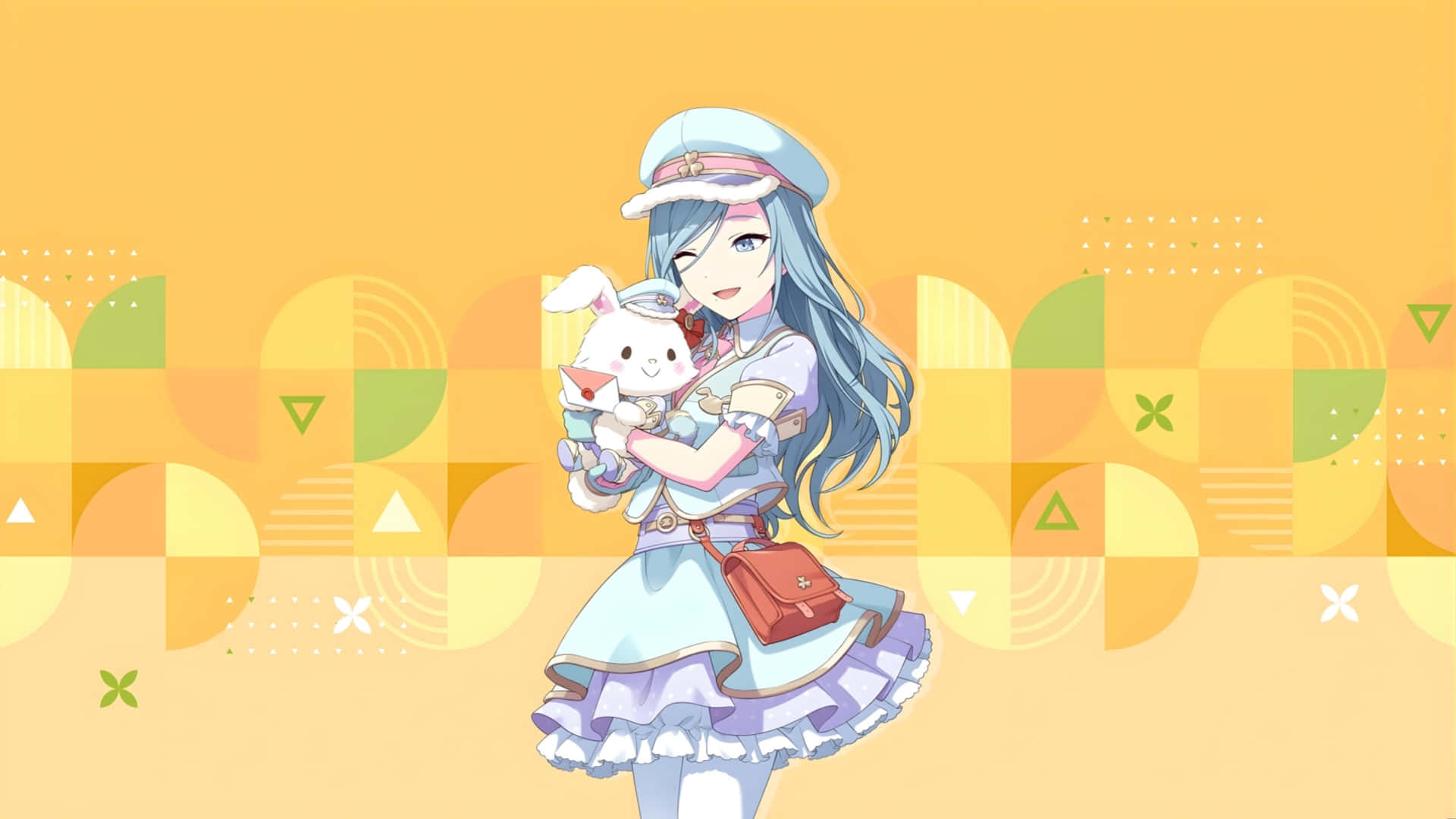 Wish Me Mell Cute Character Wallpaper