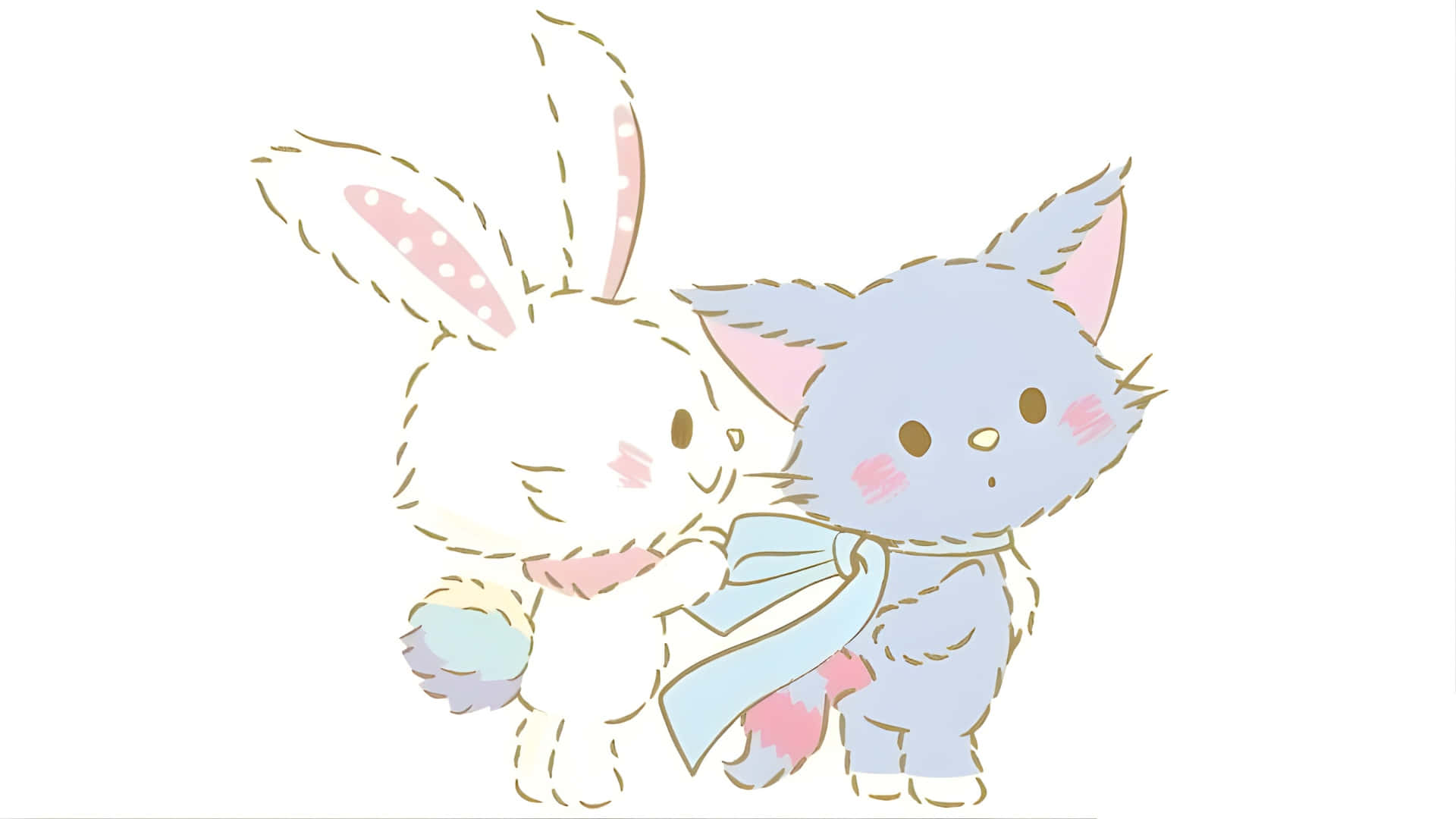 Wish Me Mell Cute Characters Wallpaper