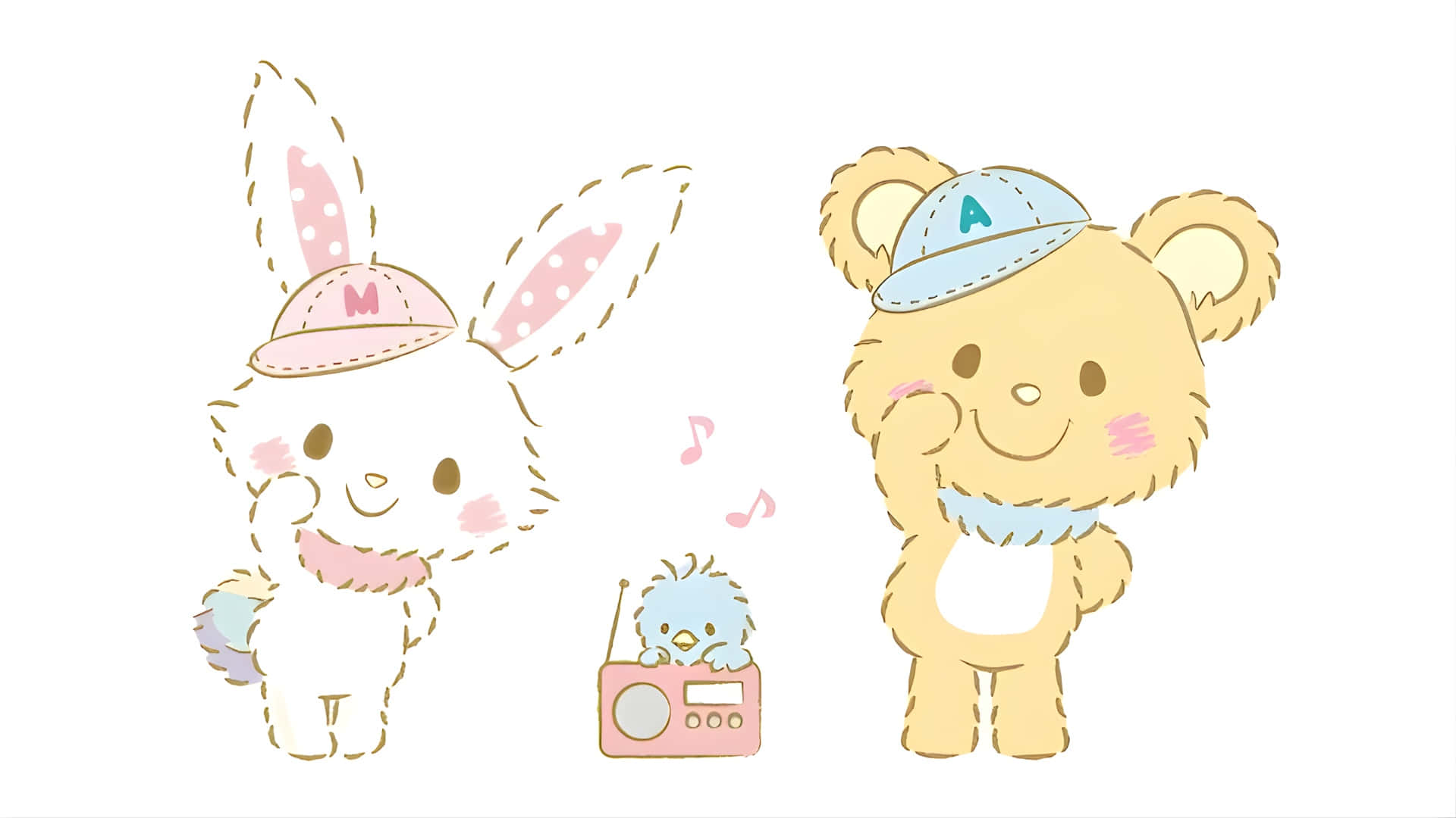 Wish Me Mell Søde Karakterer Wallpaper