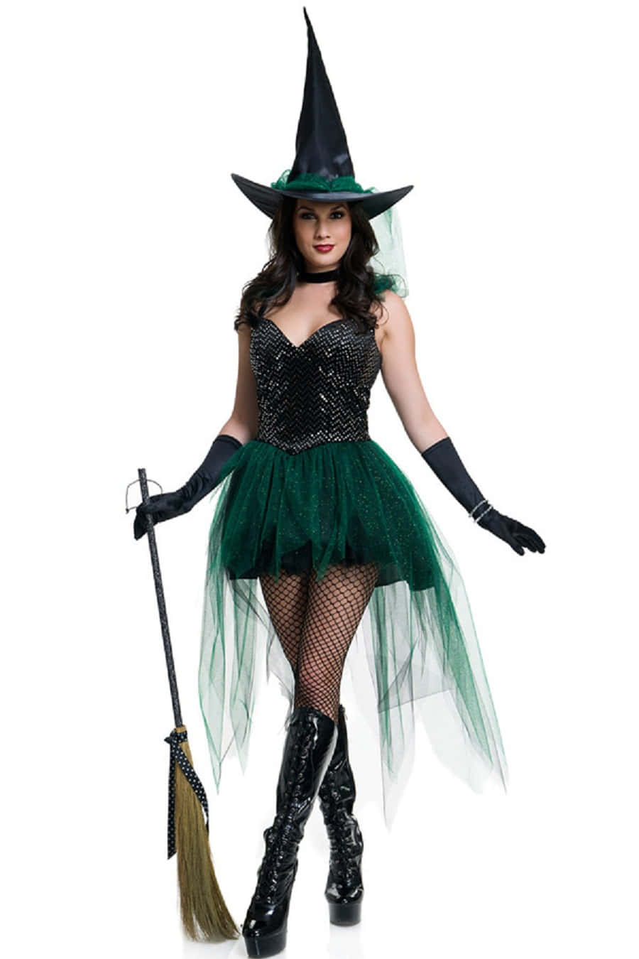 Captivating Witch Costume Wallpaper
