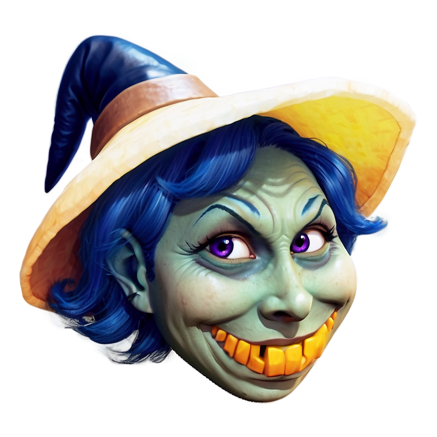 Witch Face Halloween Png Dgu PNG