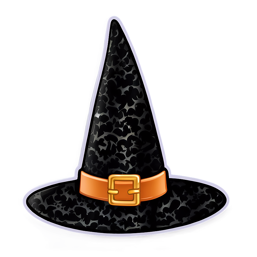 Download Witch Hat Outline Png Uxn6 | Wallpapers.com