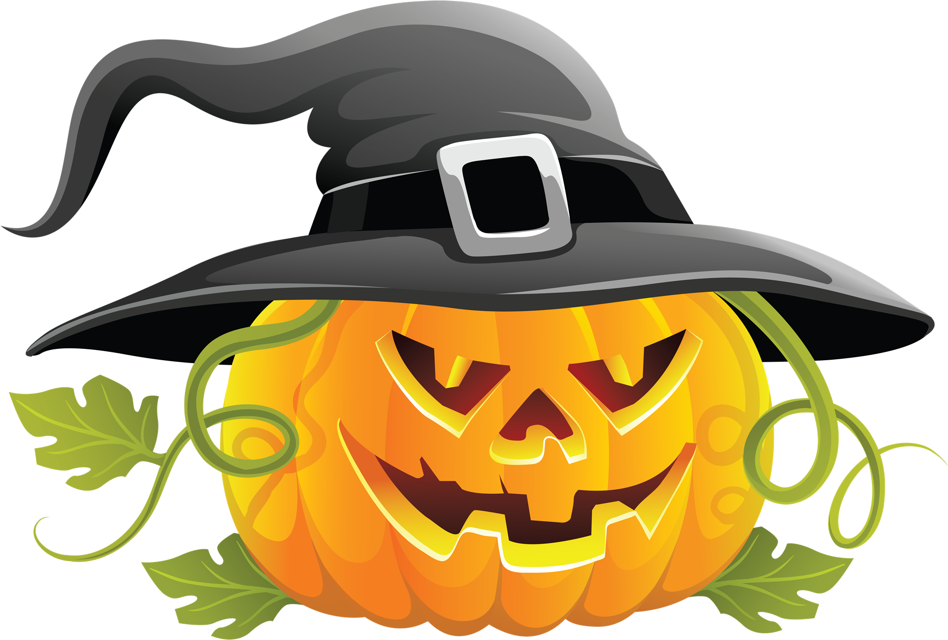 Witch Hat Pumpkin Carving PNG