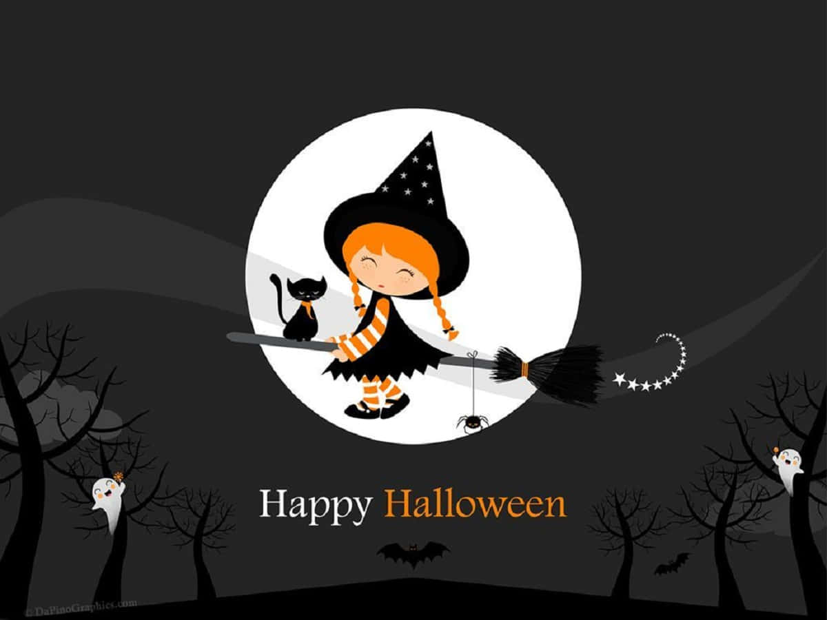 Bewitching Collection of Witch Hats Wallpaper