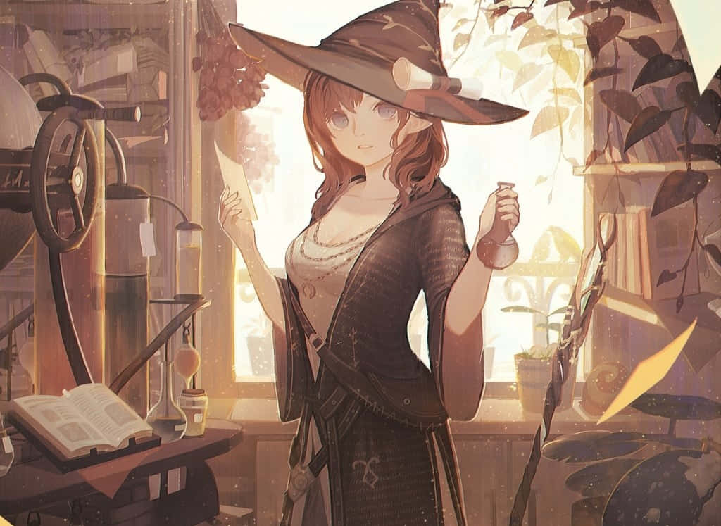 A Witch Casts a Spell
