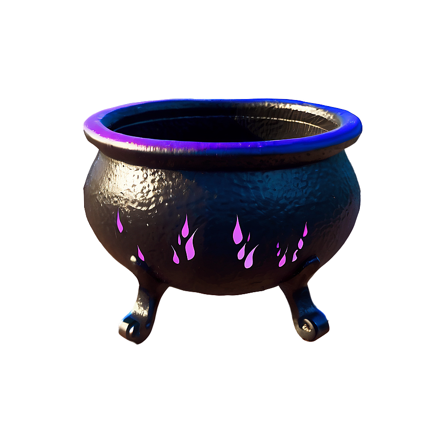 Download Witch's Cauldron With Flames Png 22 | Wallpapers.com