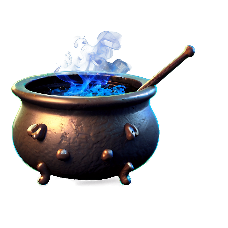 Download Witch's Cauldron With Smoke Png Fir46 | Wallpapers.com