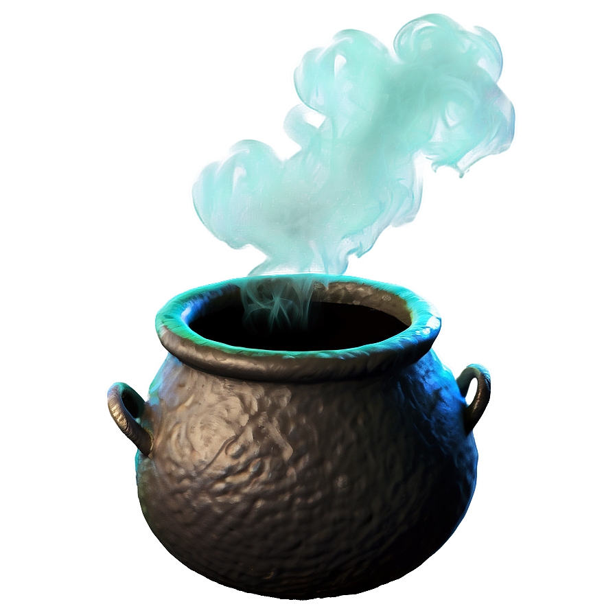 Download Witch’s Cauldron With Smoke Png Jok | Wallpapers.com