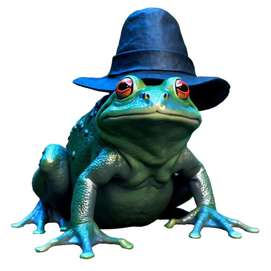 Witch's Familiar Frog Png Atj PNG