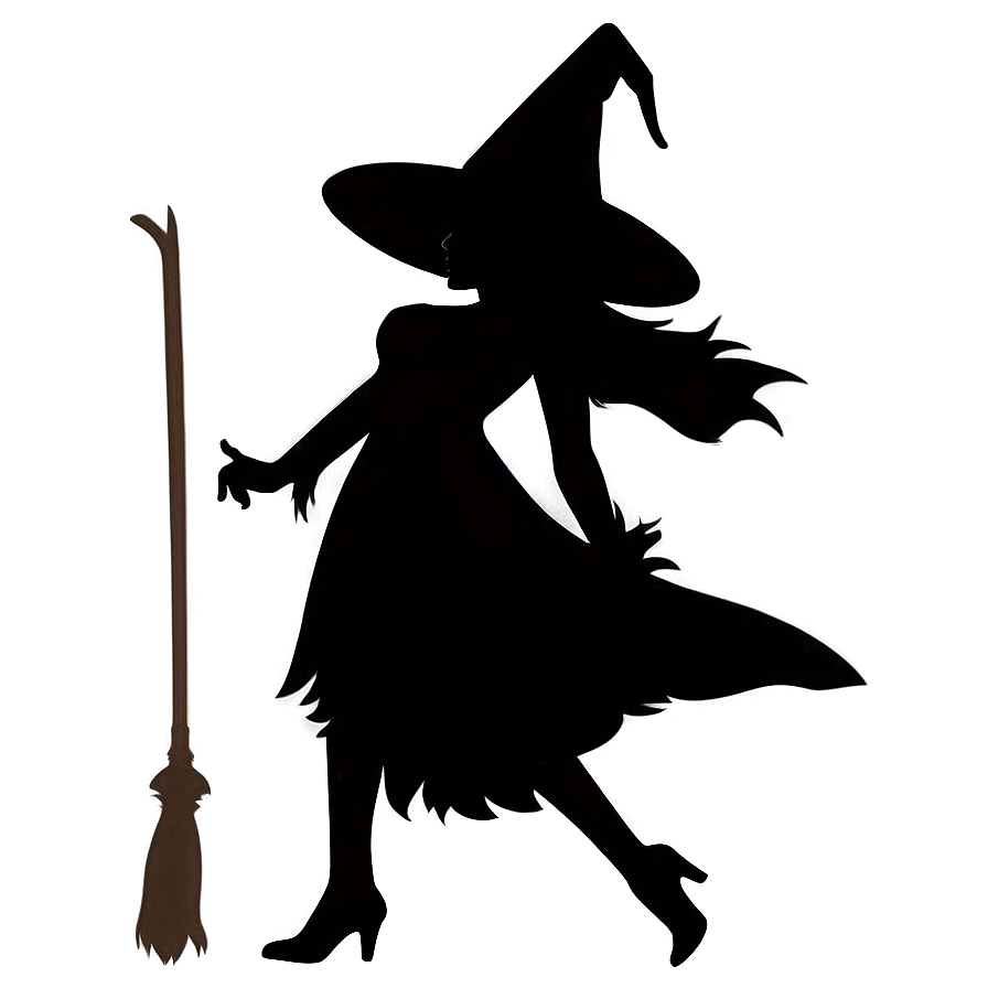 Witch Silhouette Png Lji PNG