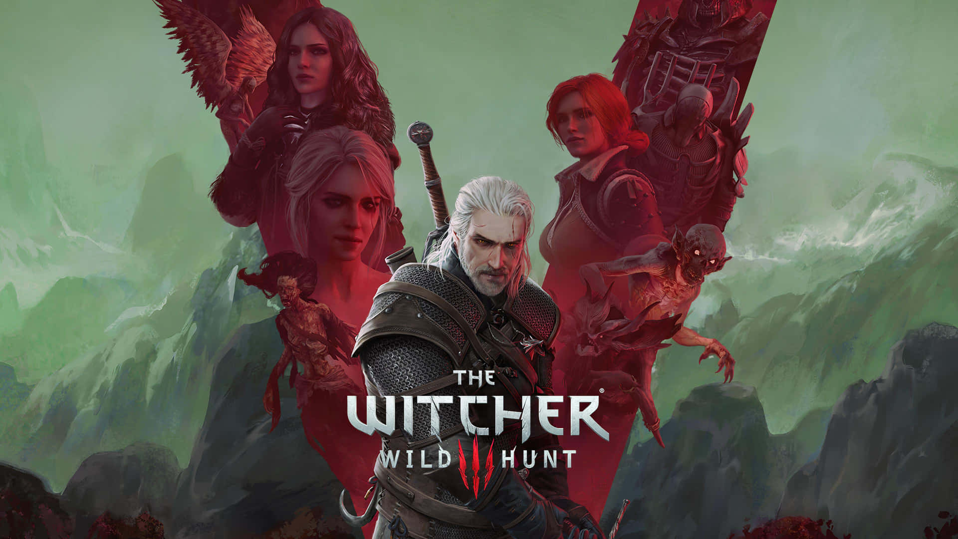 Witcher3840 X 2160 Baggrund.