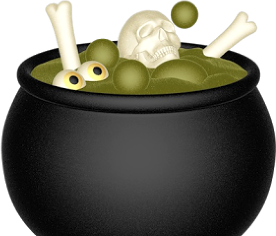 Witchs Brew Cauldron Clipart PNG