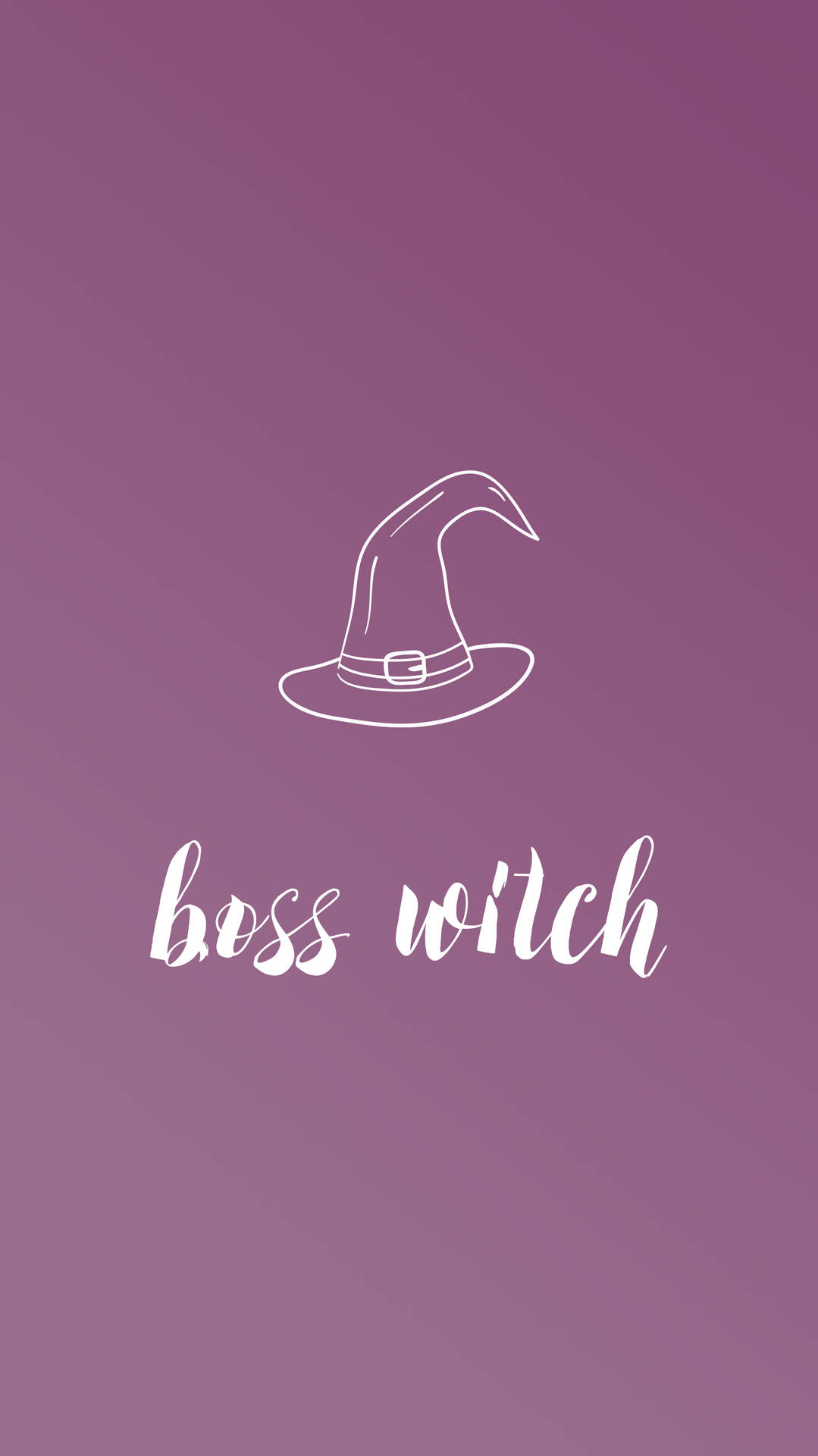 Witchy Comeback Statement For Iphone Screens Wallpaper