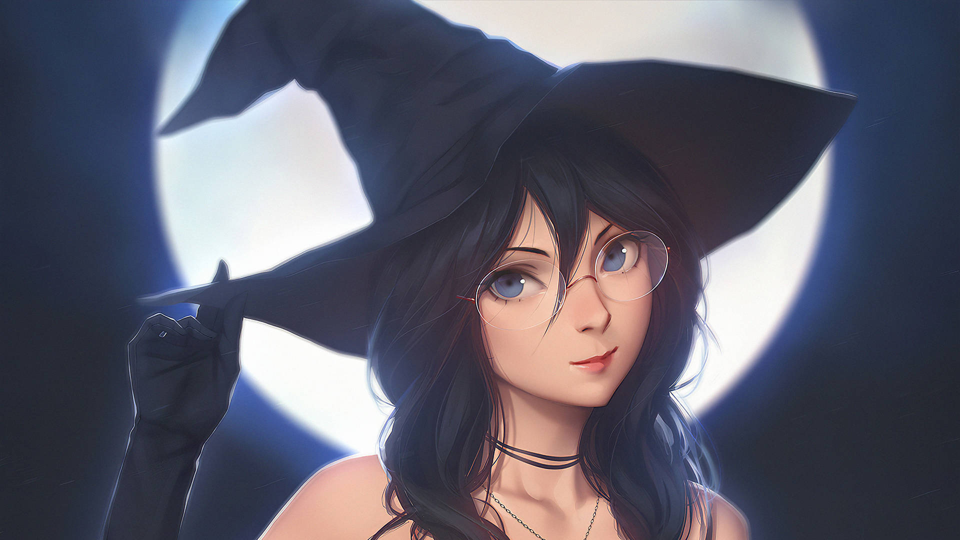 Witchy Eyeglasses Wallpaper