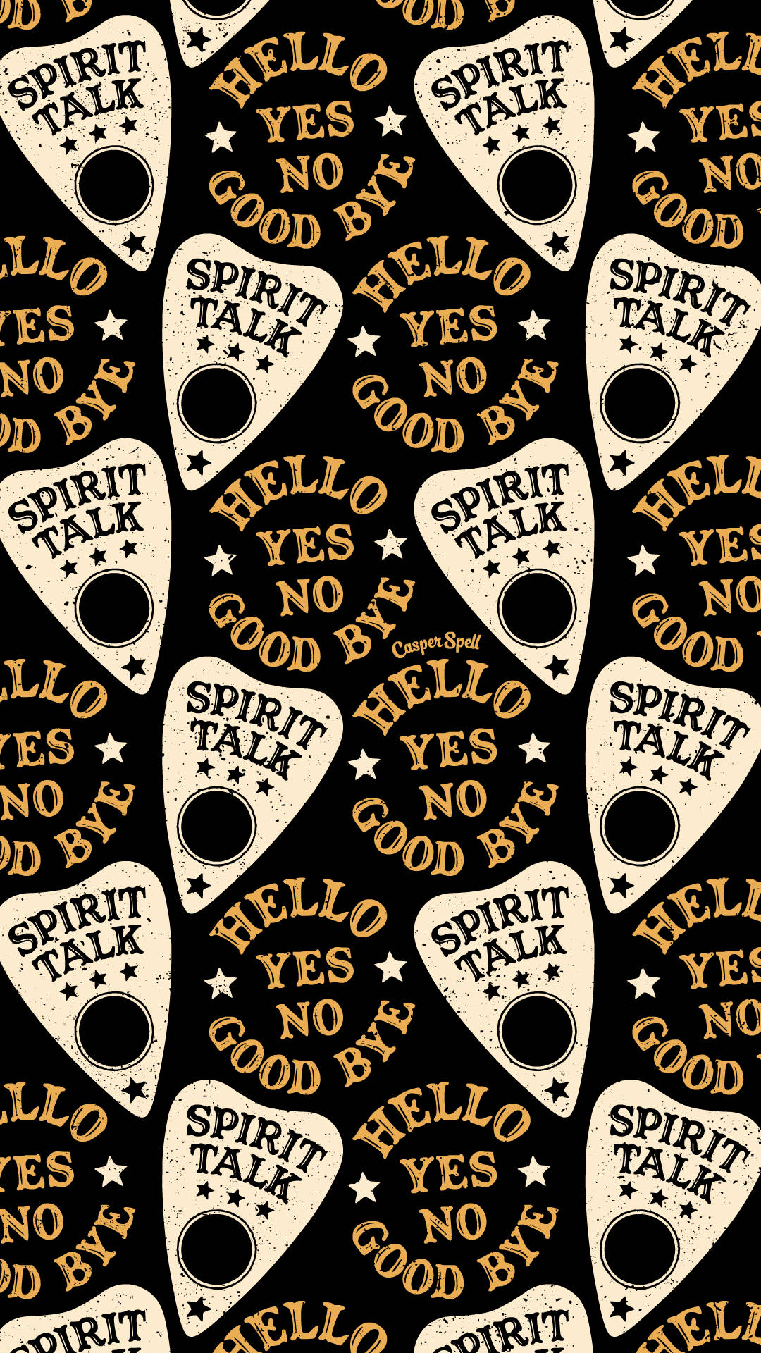 Witchy Ouija Art For Iphone Screens Wallpaper