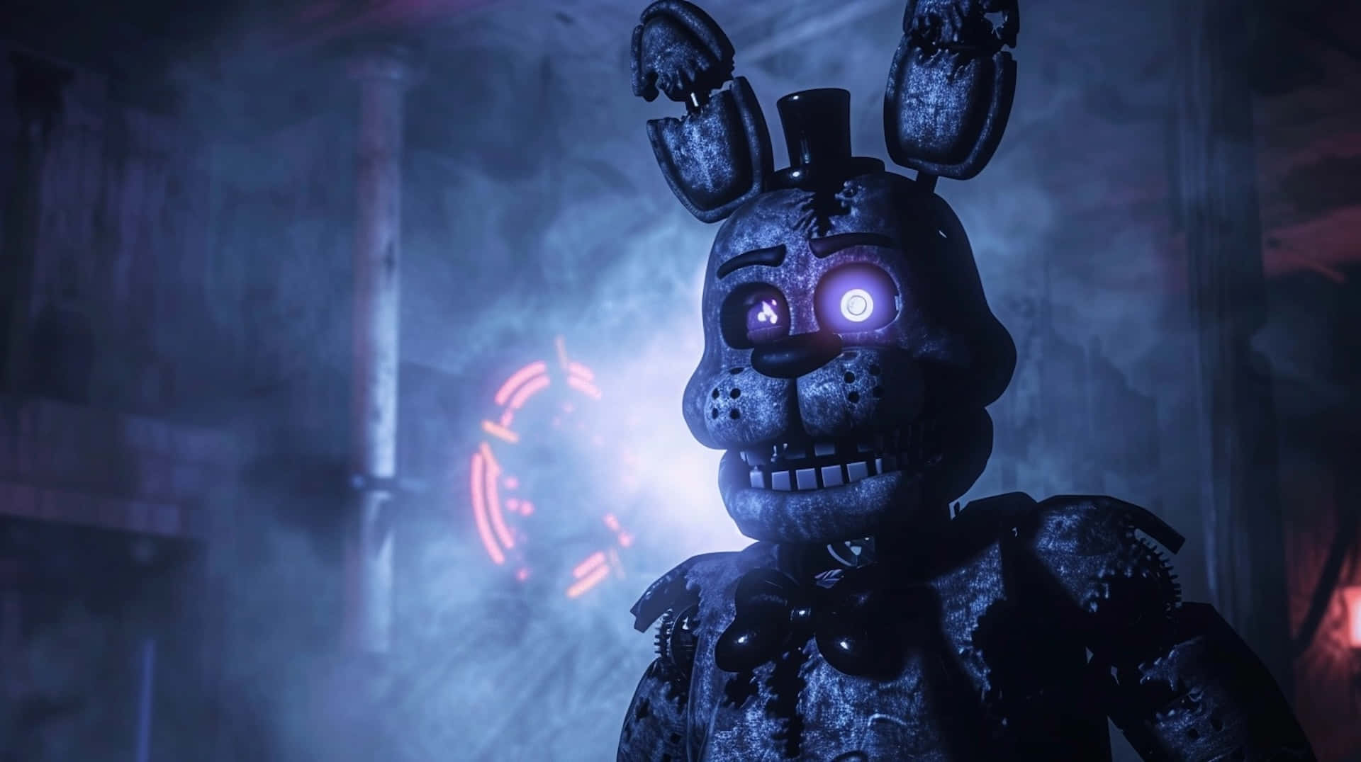 Withered Bonnie F N A F Character Wallpaper