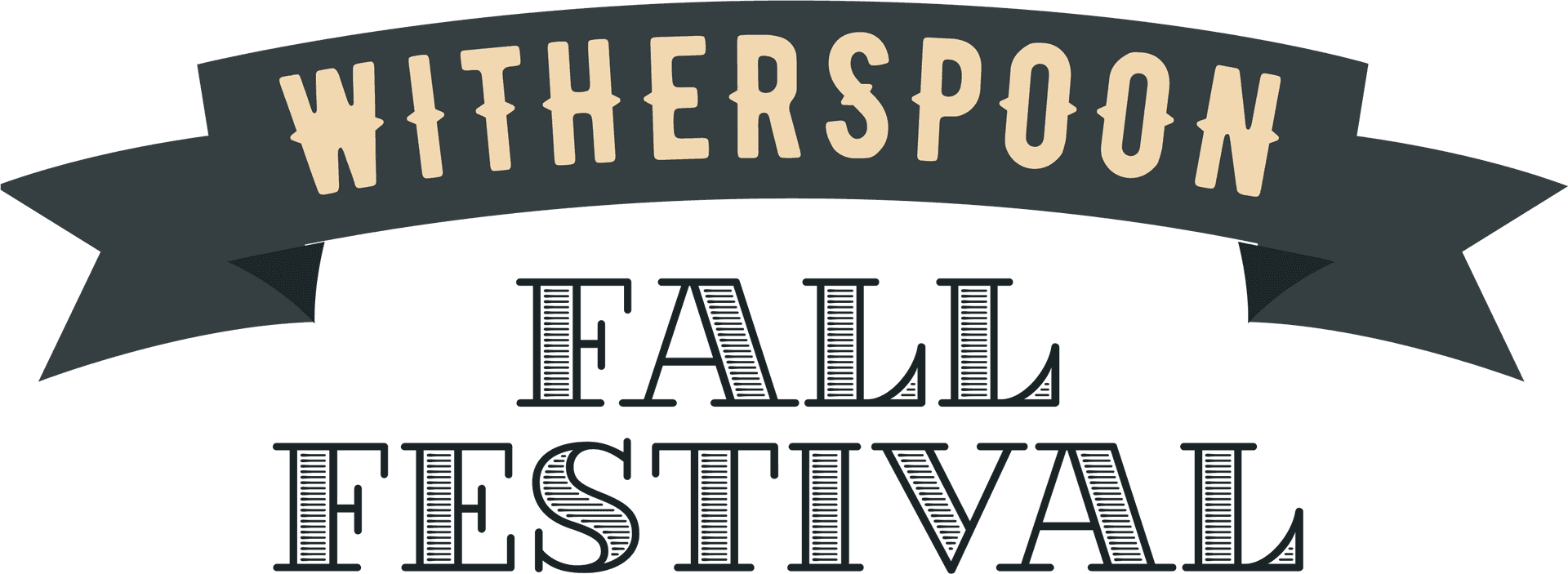 Witherspoon Fall Festival Banner PNG