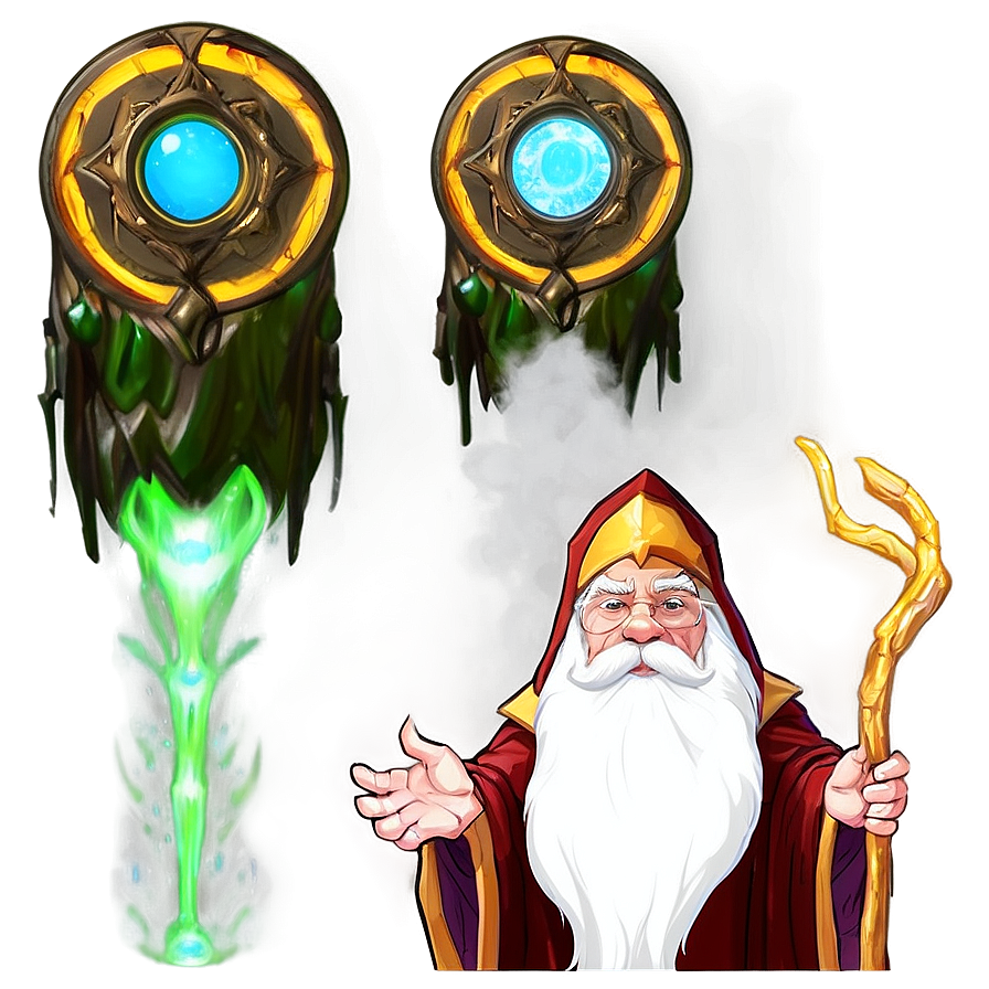Wizard And Ethereal Portal Png 8 PNG
