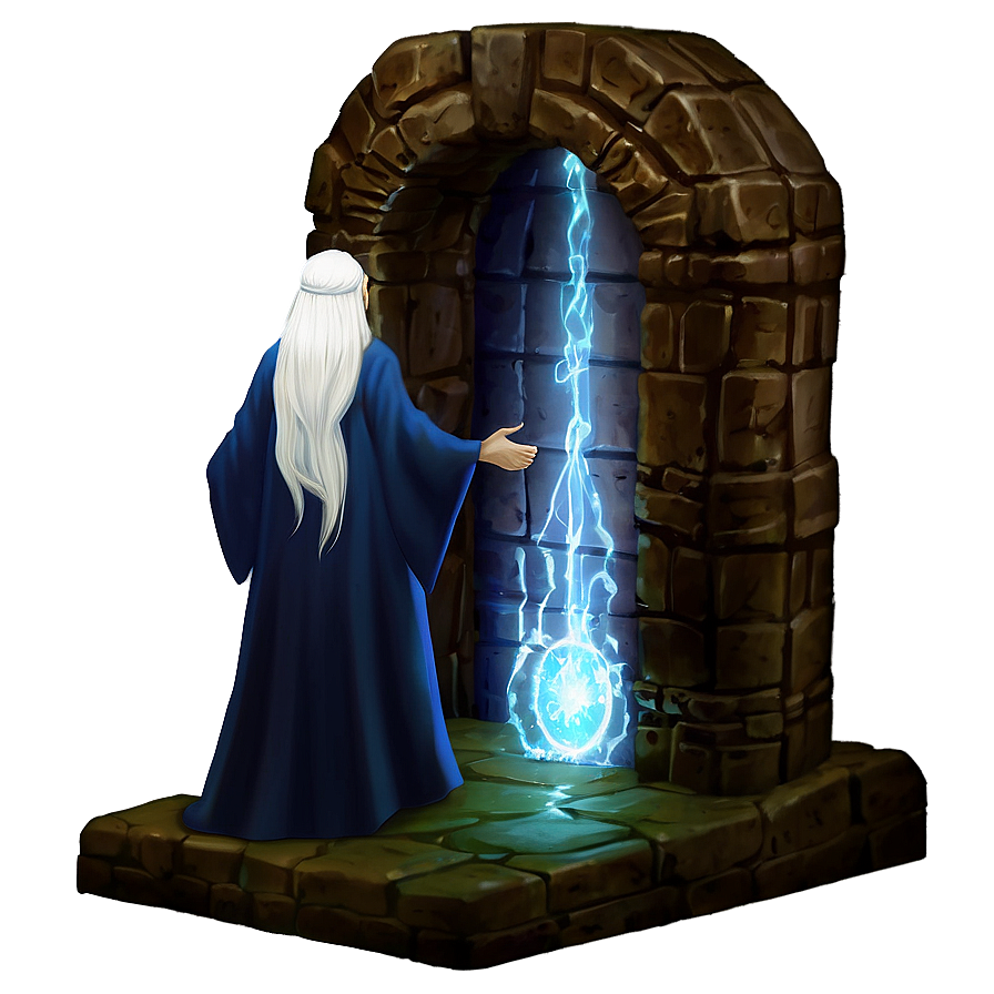 Wizard And Ethereal Portal Png Ipt39 PNG