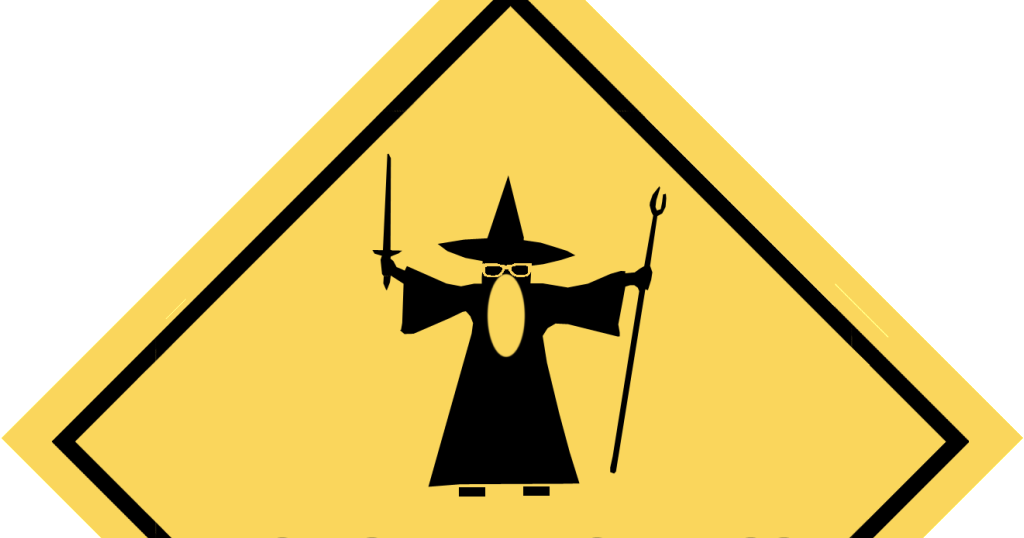 Wizard Hazard Sign PNG