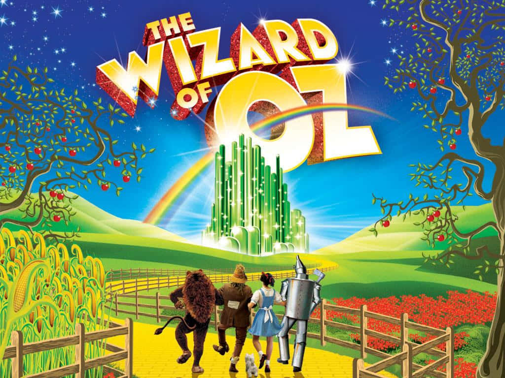 Locandinadel Film Wizard Of Oz. Sfondo