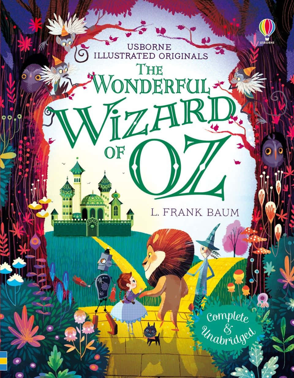 "Follow the yellow brick road - a magical journey to the Emerald City" Wallpaper