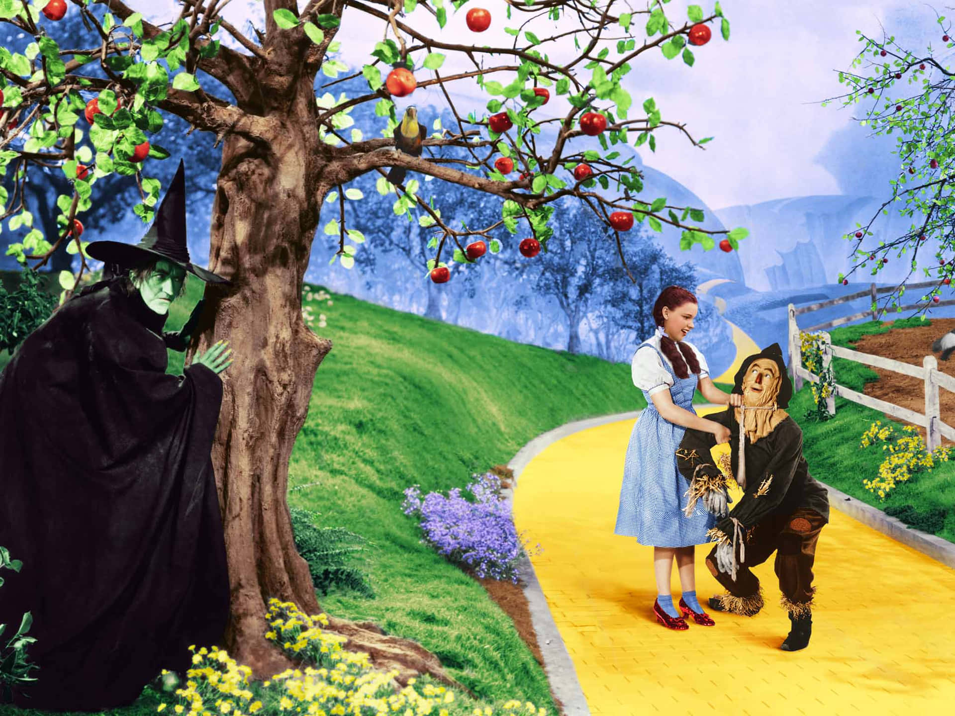Follow the Yellow Brick Road with Dorothy and her Friends