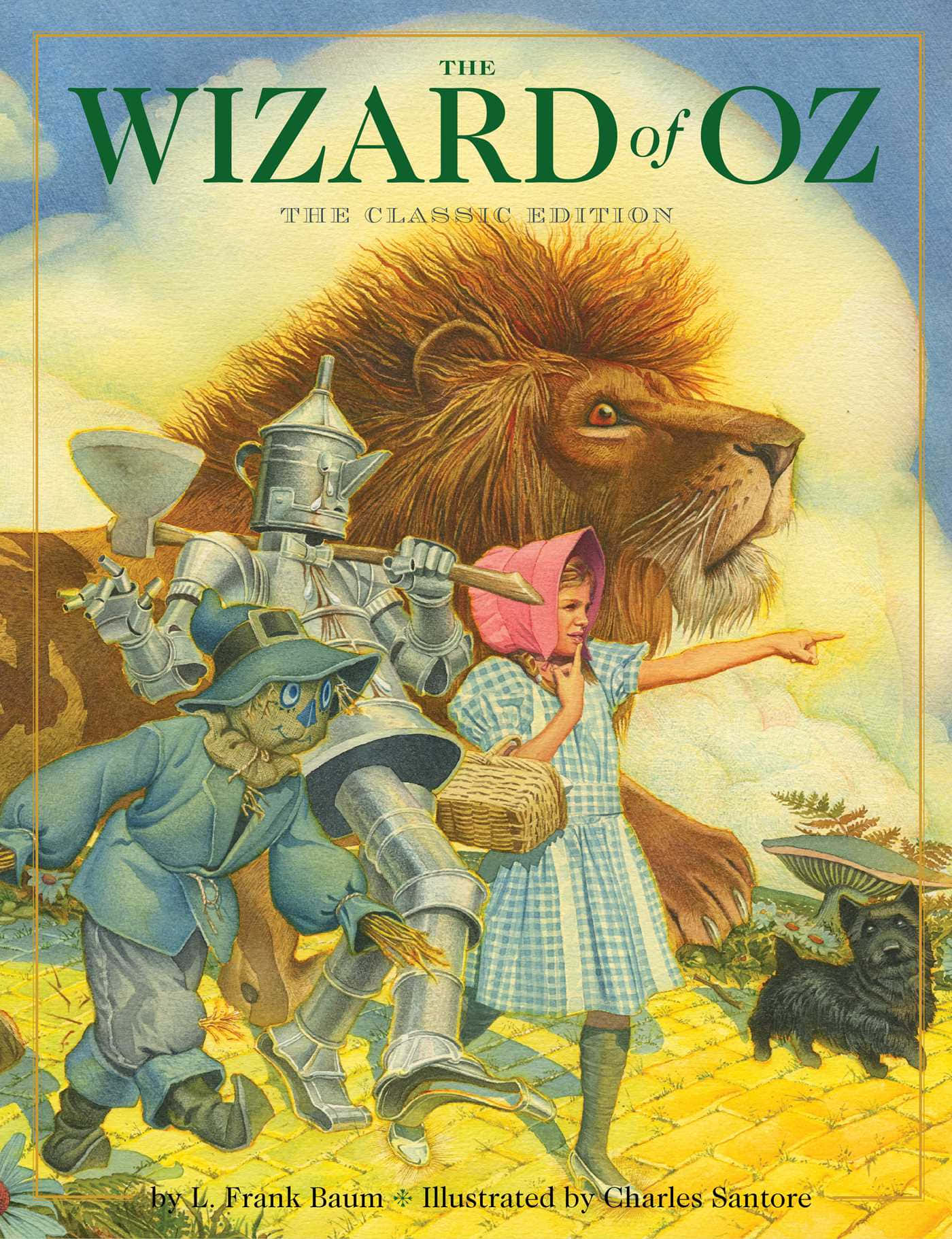 Lacopertina Del Libro Il Mago Di Oz