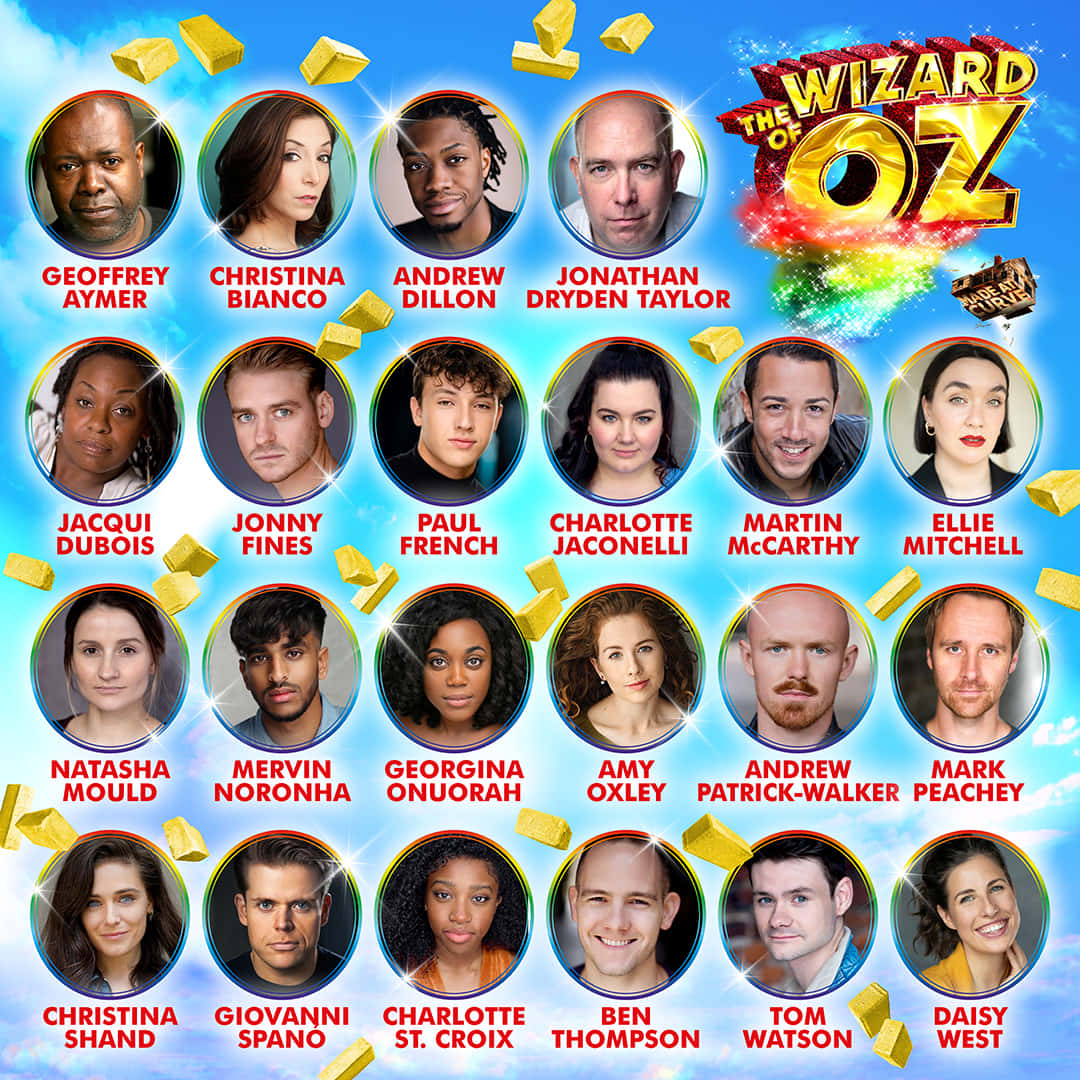 Wizard Of Oz Cast Poster