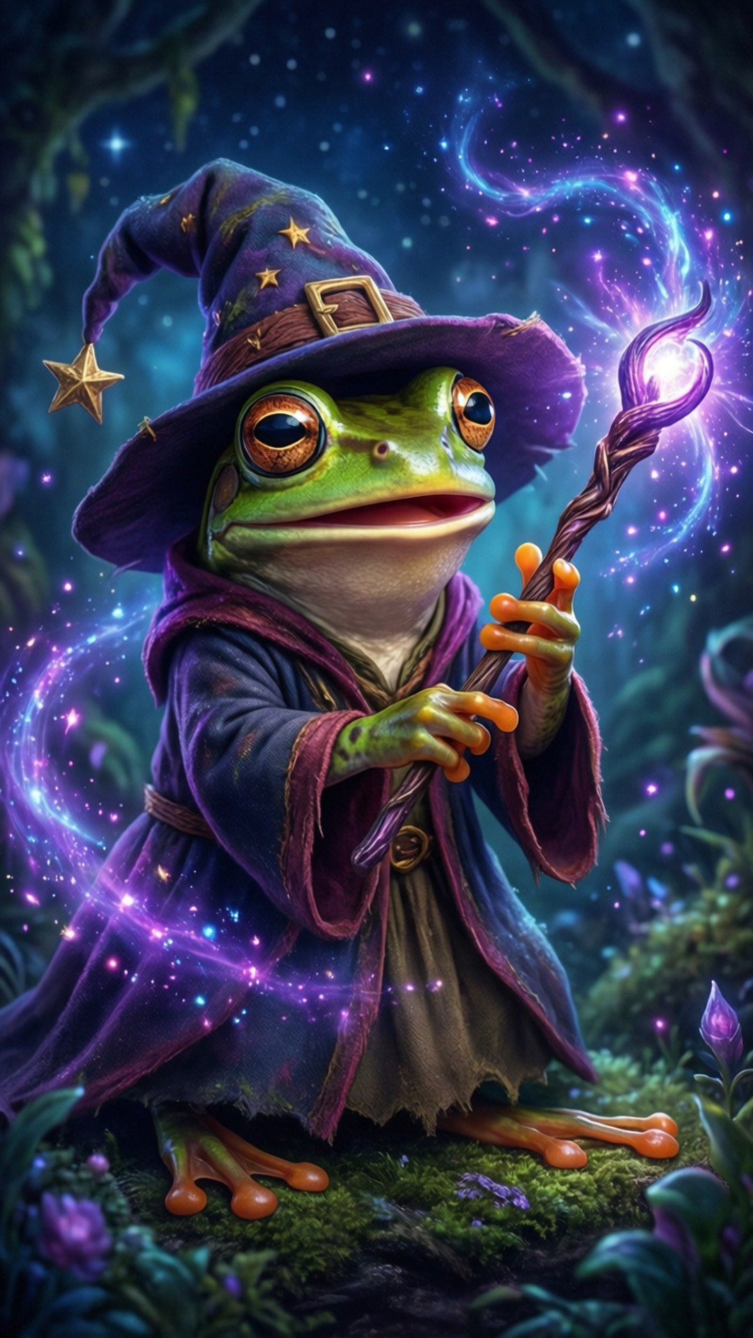 Wizard Peepo Magic Bakgrunner