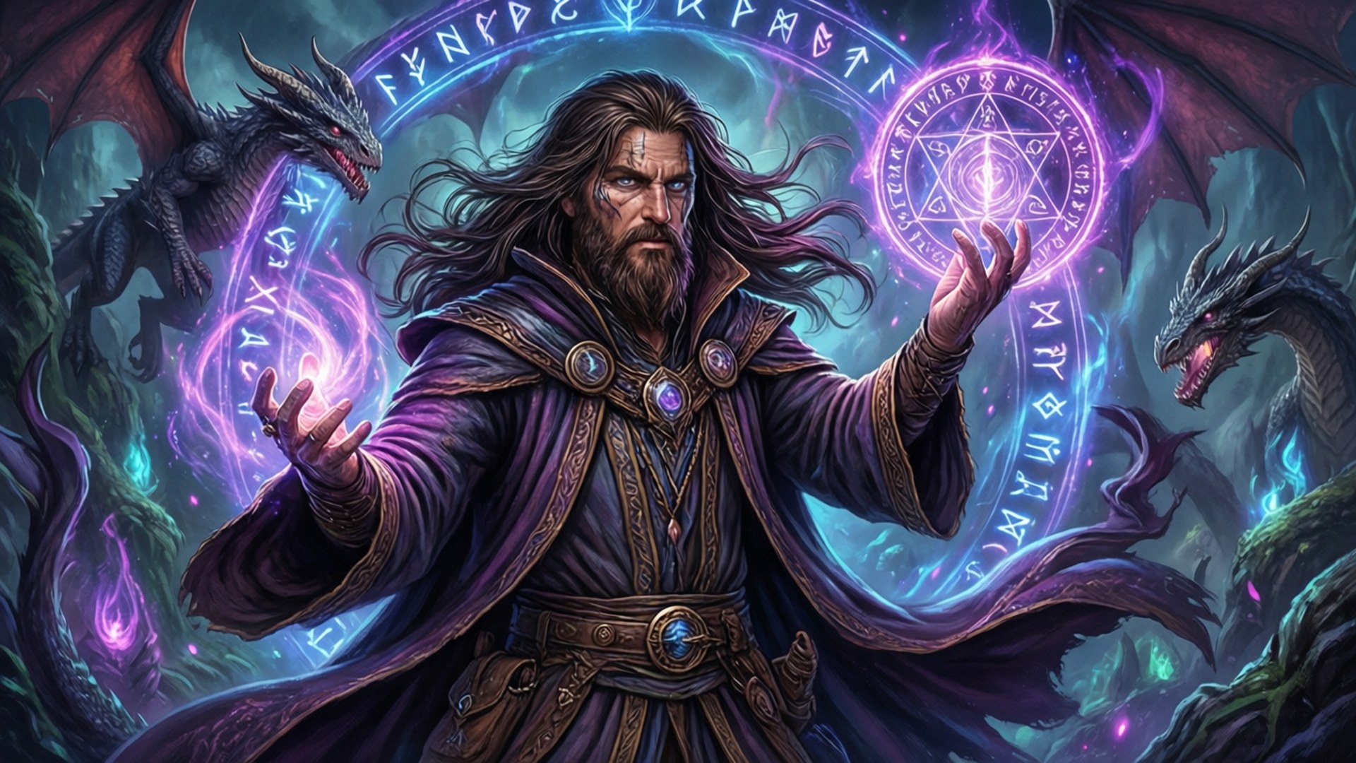 Wizard's Spell Wallpaper