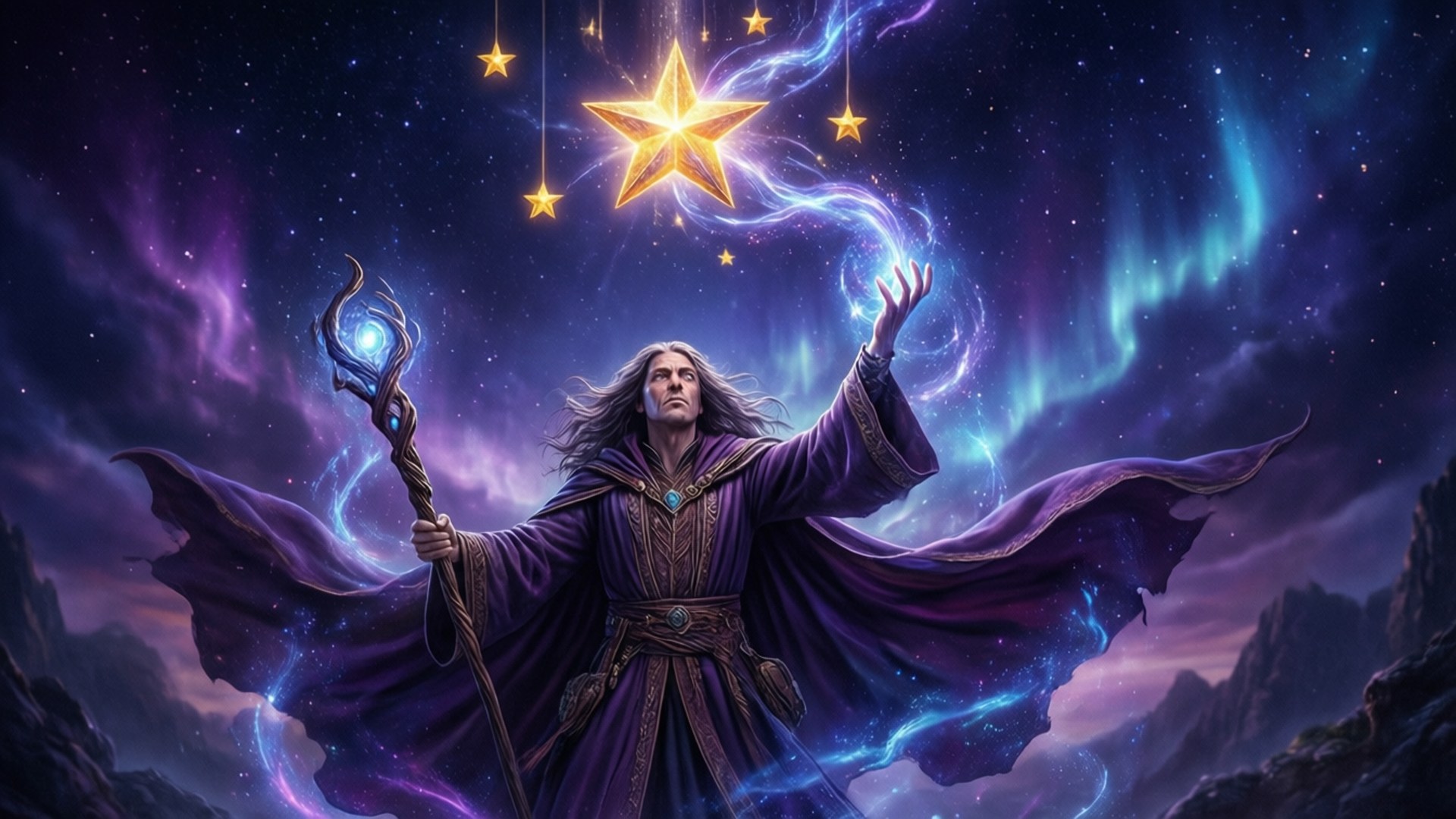 Wizard Summons Star Taustakuvat