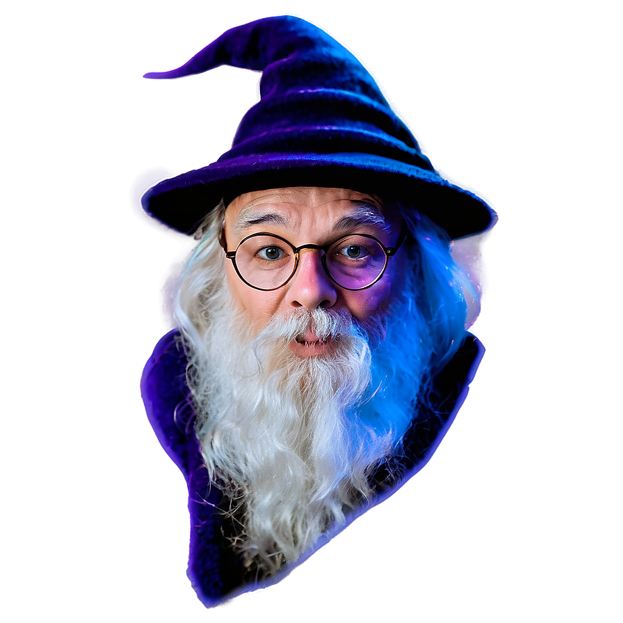 Download Wizard With Magical Creatures Png Rhe | Wallpapers.com