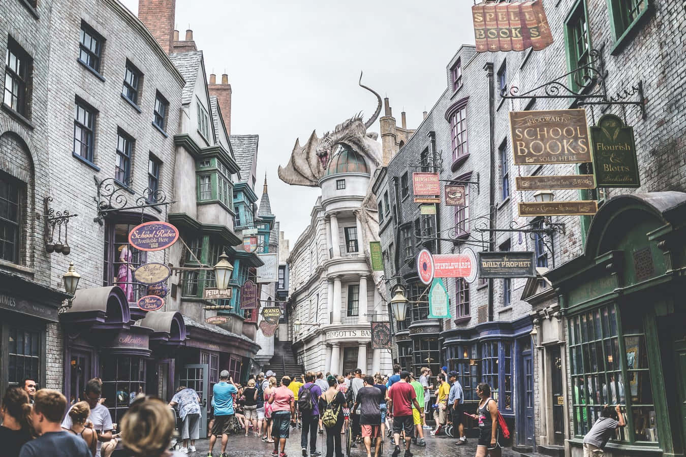 Harrypotter Emprende Un Viaje Mágico A Hogwarts. Fondo de pantalla