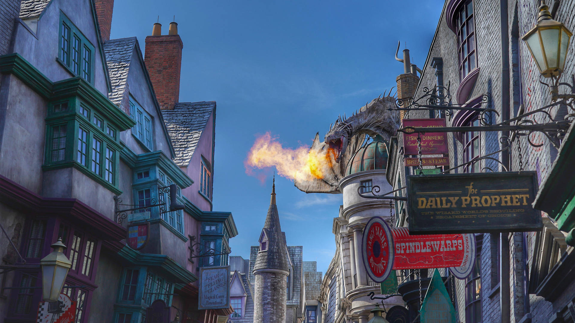 Wizarding_ World_ Dragon_ Fire_ Breath Wallpaper