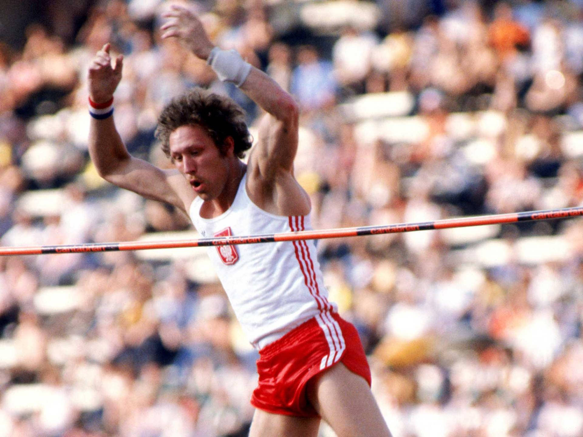 Władysławkozakiewicz, Atleta Polaco De Salto Con Pértiga. Fondo de pantalla