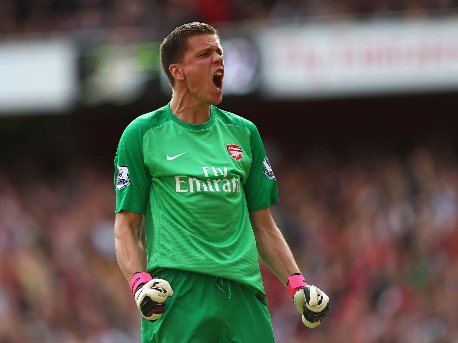 Wojciech Szczesny, an Italian football goalkeeper Wallpaper